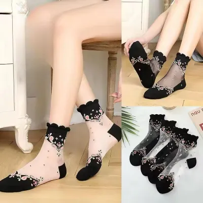 Stylish Soft Socks For Women (1 pair)